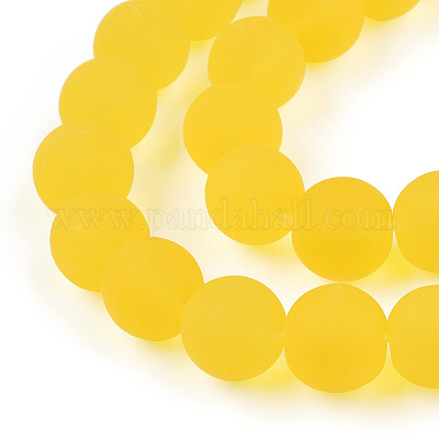 Прозрачные стеклянные бусины GLAA-T032-T10mm-MD11-1