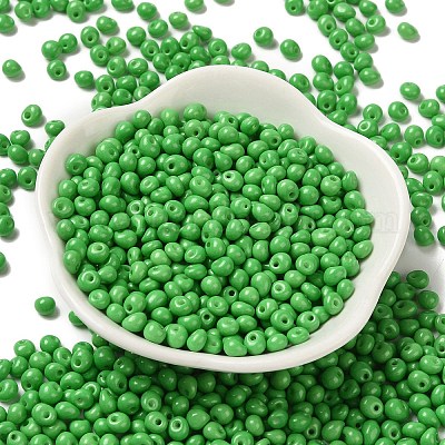 6/0 стеклянный бисер непрозрачной краски для выпечки SEED-M012-02A-06-1