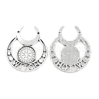 Подвеска из ретро-сплава в форме кабошона FIND-C032-01AS-1