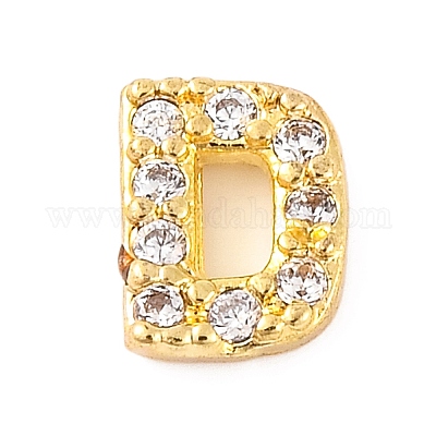 Покрытие стойки латунное микропаве кабошоны из кубического циркония KK-F874-04G-D-1