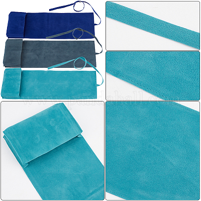 3 шт. 3-х цветные двухсторонние бархатные мешочки для хранения карт Таро ABAG-CN0001-04-1