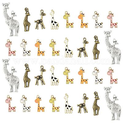 40шт 8 стиля подвески из сплава с эмалью ENAM-FS0003-39-1