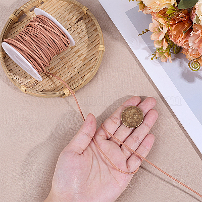 20 м коровьей кожаный шнур WL-SC0001-06B-1