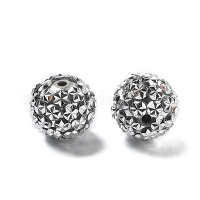 Акриловые стразы шарики бусины OACR-A035-01C-1