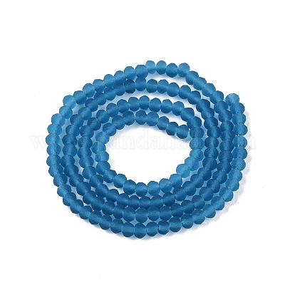 Прозрачные стеклянные бусины EGLA-A044-T2mm-MD27-1