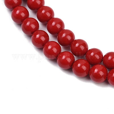 Оболочки жемчужина бисер нитей BSHE-K015-6mm-01-1