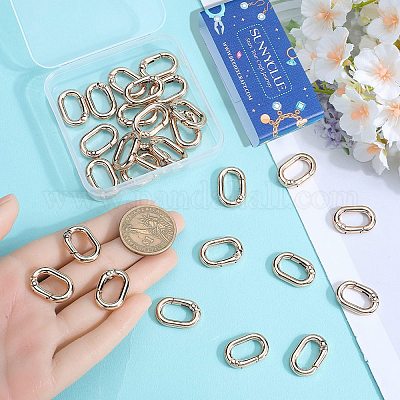 30 шт. пружинные кольца из цинкового сплава FIND-SC0010-83A-1