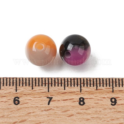 Бусины из cмолы&nbsp;RESI-H044-08C-1