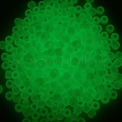 Светящиеся смолы европейские бусы RESI-KS0001-02-1