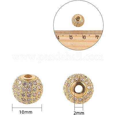 Латунные шарики циркония кубической ZIRC-NB0001-10-1