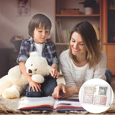 25 шт. А5 пп пакет для хранения билетов с отрывными листами AJEW-NB0005-44-1