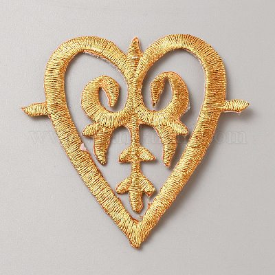 Полиэстер в этническом стиле PATC-WH0005-67G-1