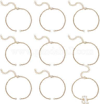 Изготовление браслета-цепочки из нержавеющей стали 304 AJEW-BBC0002-11-1