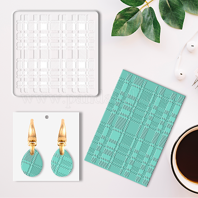 Доски с текстурой акриловой глины DIY-WH0498-0002-1