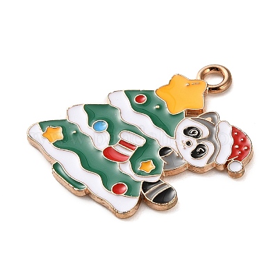 Подвески из эмали и сплава ENAM-B030-02G-02-1