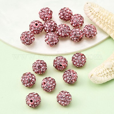 Бусины со стразами RB-H284-8MM-209-1