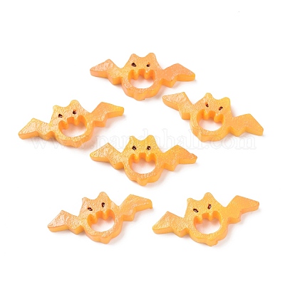 Кабошоны из непрозрачной смолы на Хэллоуин RESI-G038-02B-1