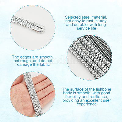 50 шт. железный спиральный корсет для укрепления костей FIND-PH0009-65-1