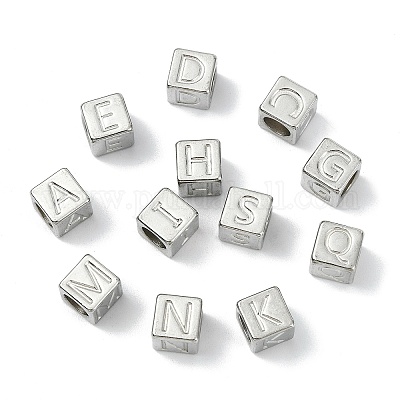 26 шт. 26 стиля европейских бусин из нержавеющей стали 304 STAS-CJ0002-81-1