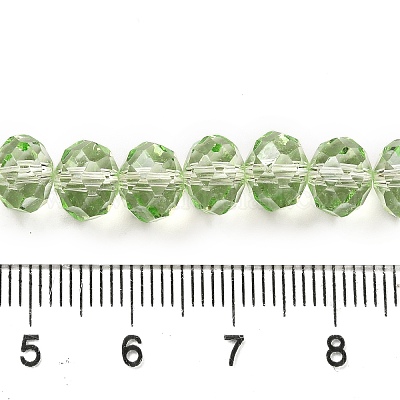 Прозрачная краска для запекания стеклянные бусины нити DGLA-A034-T8mm-D11-1