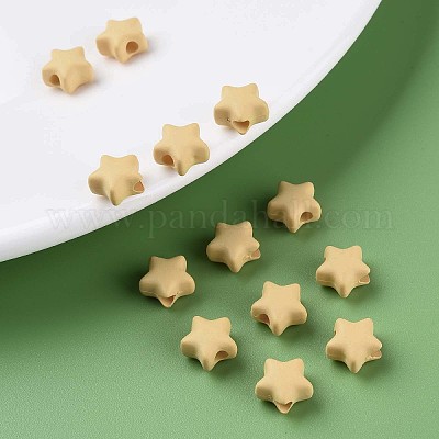 Лакированные бусины из акрила  MACR-S373-45-O07-1