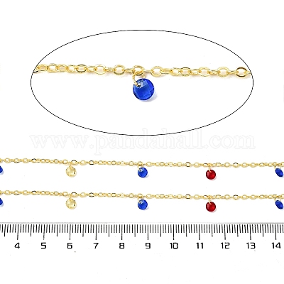 Латунные плоские круглые кабельные цепи CHS-H112-11G-1