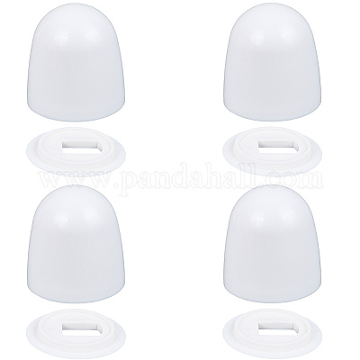 Круглые пластиковые нажимные крышки болтов унитаза с дополнительными шайбами FIND-WH20816-001-1