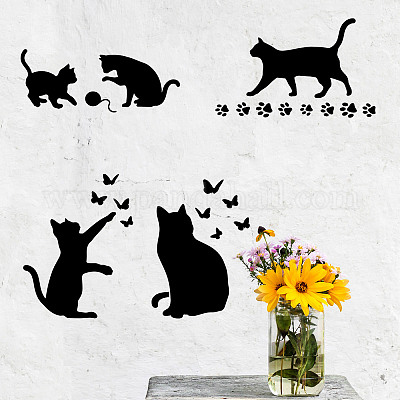 Set di stencil per pittura da disegno per animali domestici per bambini  all'ingrosso 