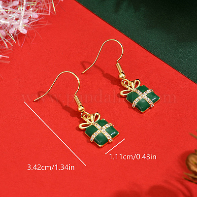 Латунь болтающийся серьги XP1117-1-1