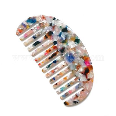 Гребни для волос из ацетата целлюлозы OHAR-PW0003-208D-1