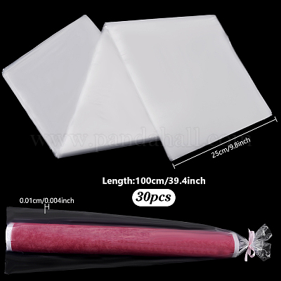 30 шт. прямоугольные полиэтиленовые пакеты для хранения ABAG-PH0001-56-1