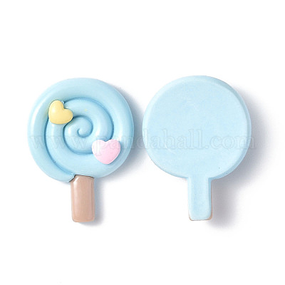 Непрозрачные кабошоны из смолы CRES-P023-03E-1