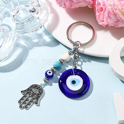 Брелки-подвески ручной работы из железа от сглаза KEYC-JKC01387-1