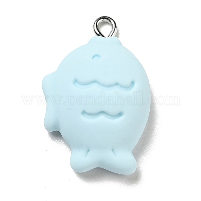 Подвески из непрозрачной смолы RESI-G043-D03-B-1