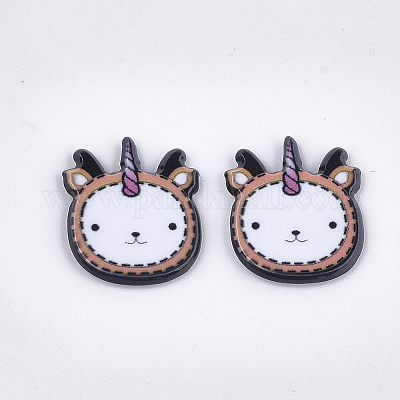 Пластиковые кабошоны KY-T010-04-1