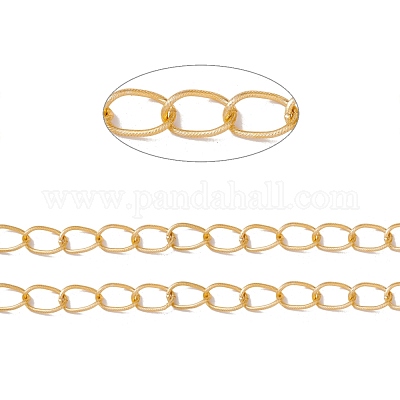 Овальные бордюрные цепи из оксидированного алюминия CHA-G001-04G-1