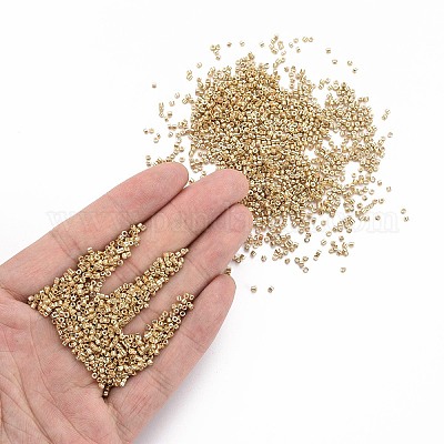 Стеклянные цилиндрические бусины с покрытием X-SEED-S047-E-005-1