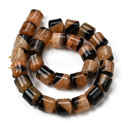 Природный агат бисер нитей&nbsp;G-F820-P01-01E-1