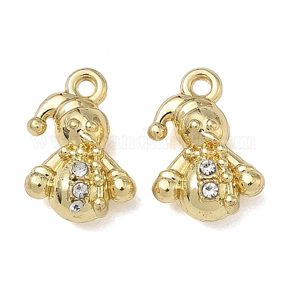 Рождественские подвески из сплава с кристаллами и стразами FIND-L026-01F-G-1