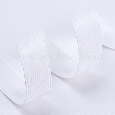 Матовая двойная атласная лента SRIB-A013-9mm-000-1