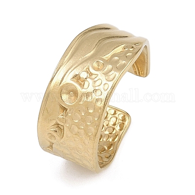 Кольца-манжеты из нержавеющей стали 304 RJEW-D332-012L-G-1