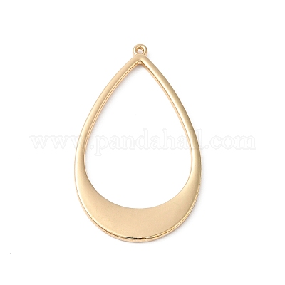 Большие подвески из латуни с открытой спиной KK-O144-28G-1
