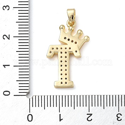 Стойки обшивки латунь микро проложить Циркон подвеску KK-D535-01T-RS-1