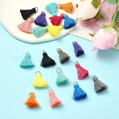 20шт 10 цвета поликоттон (полиэстер FIND-YW0004-57-1