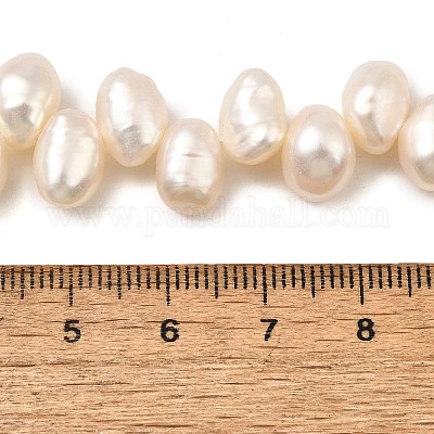 Нити из натурального культивированного пресноводного жемчуга PEAR-I007-03D-01-1