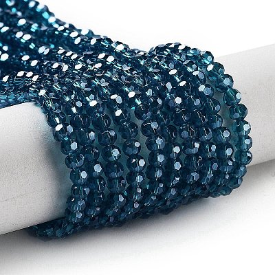 Гальванизируйте прозрачное стекло бисер нитей EGLA-A035-T3mm-A12-1