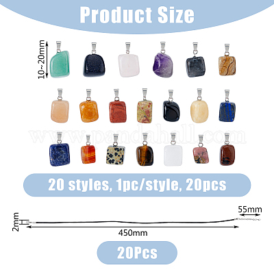 Набор для изготовления ожерелий своими руками DIY-FH0006-36-1