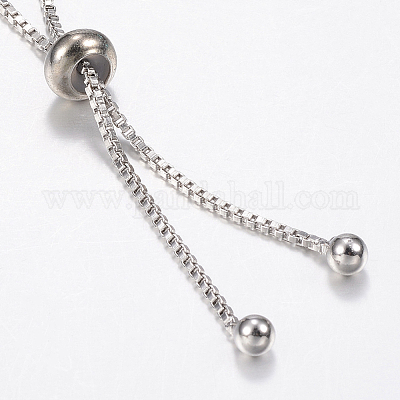 Регулируемые латунные браслеты из микропаве из циркония и боло BJEW-J180-11P-1