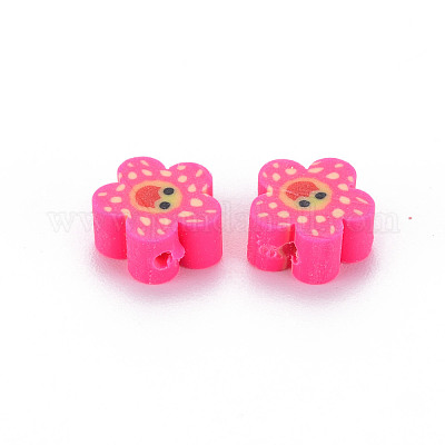 Бусины из полимерной глины  CLAY-S096-011A-1