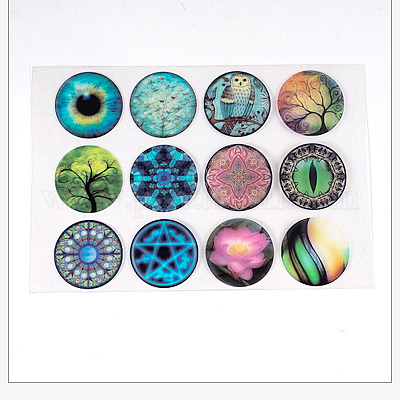 Наклейки-наполнители (без клея на спине) X-DIY-I011-09-1